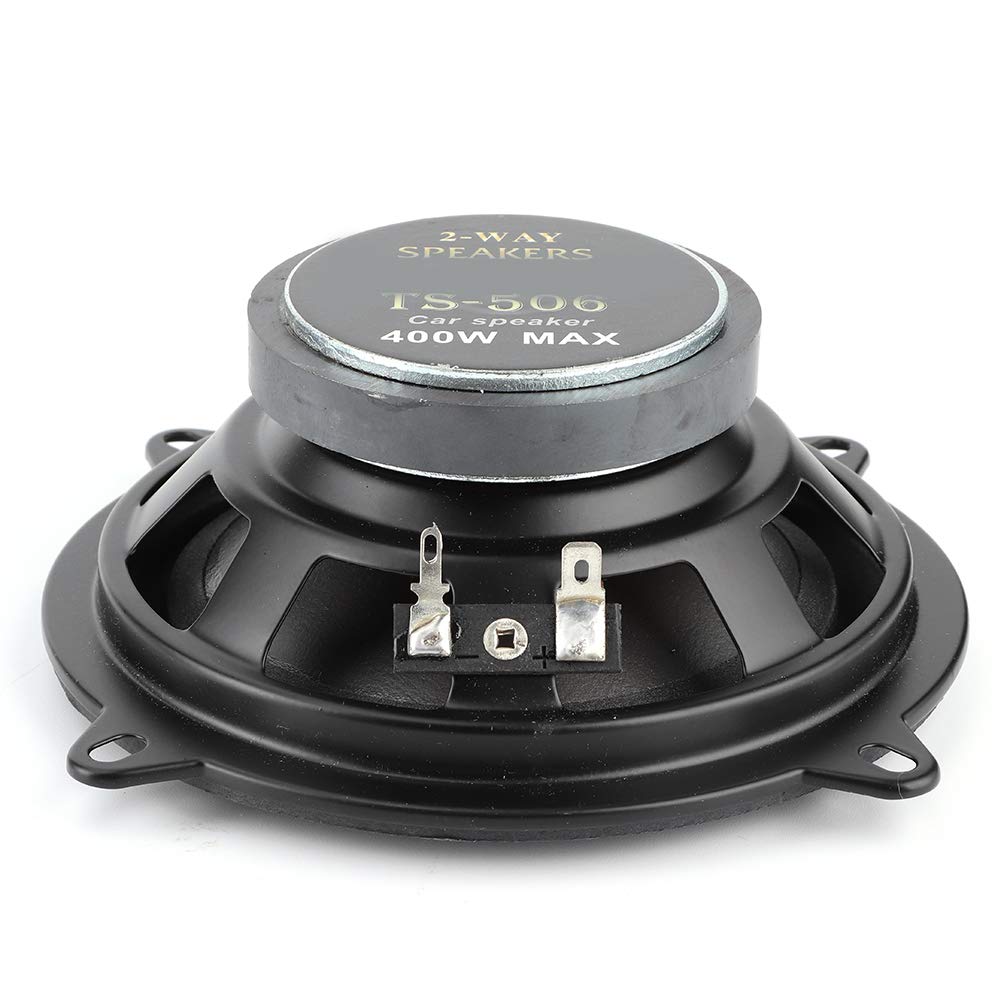 【中古】（非常に良い）カー同軸スピーカー オーディオスピーカー カースピーカー 5インチ 12V 最大400W ABS +マグネット素材 高感度 クリア音質 耐久性 スピーカーユニ Amazon.co.jp: カー同軸スピーカー オーディオスピーカー カー